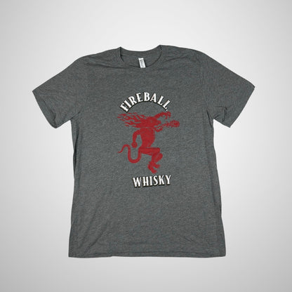Canvas Fireball Whiskey T-Shirt